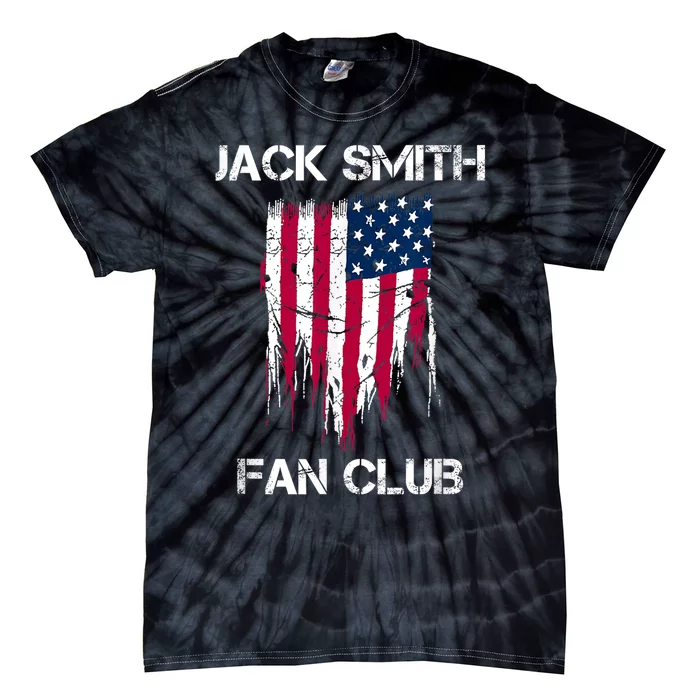 Jack Smith Fan Club With USA Flag Retro American Political Tie-Dye T-Shirt