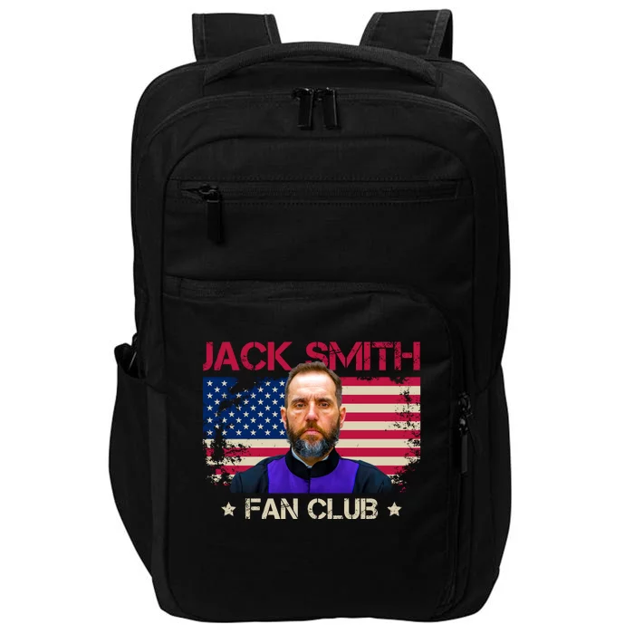 Jack Smith Fan Club Funny Political Humor Impact Tech Backpack