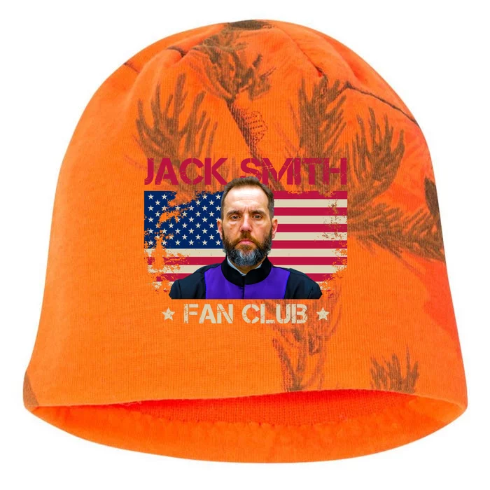 Jack Smith Fan Club Funny Political Humor Kati - Camo Knit Beanie