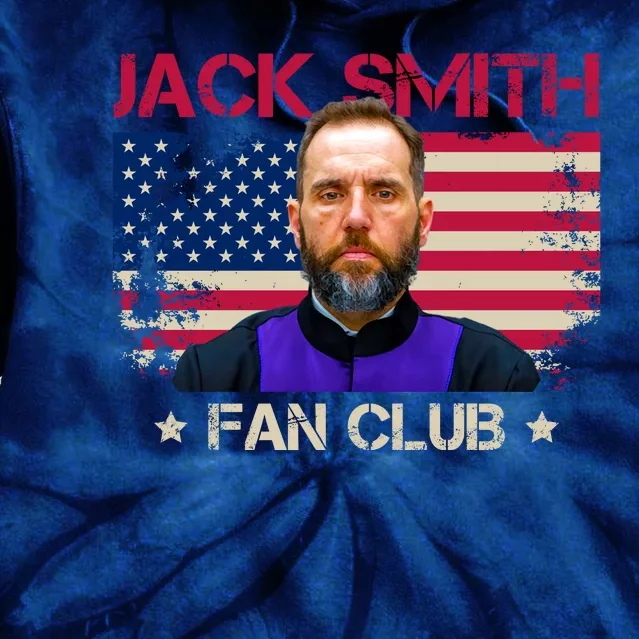 Jack Smith Fan Club Funny Political Humor Tie Dye Hoodie