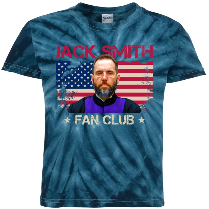 Jack Smith Fan Club Funny Political Humor Kids Tie-Dye T-Shirt