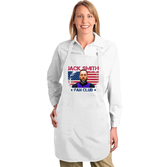 Jack Smith Fan Club Funny Political Humor Full-Length Apron With Pocket