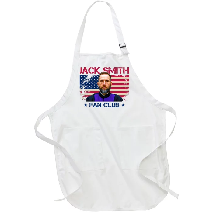 Jack Smith Fan Club Funny Political Humor Full-Length Apron With Pocket