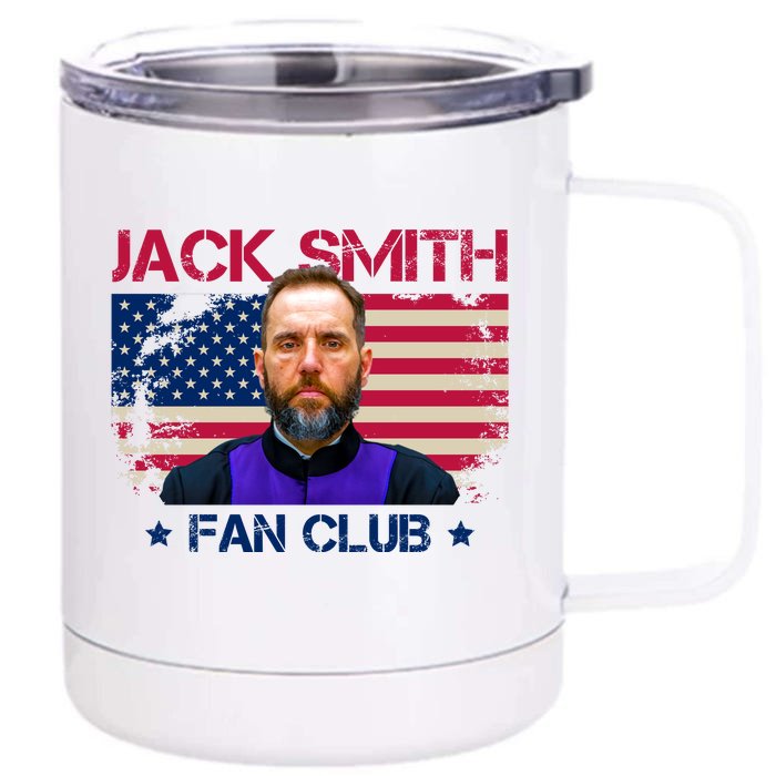 Jack Smith Fan Club Funny Political Humor Front & Back 12oz Stainless Steel Tumbler Cup