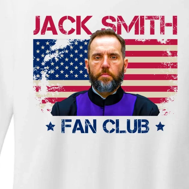 Jack Smith Fan Club Funny Political Humor Womens CVC Long Sleeve Shirt