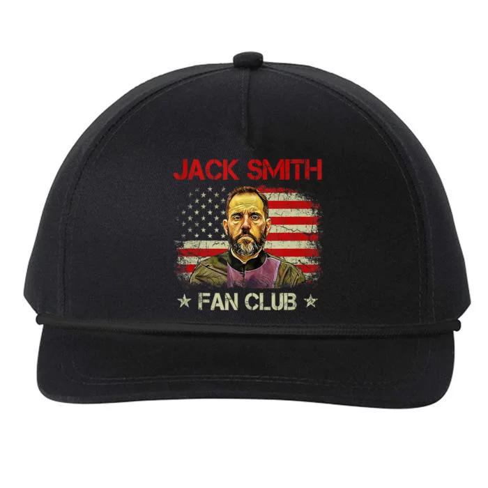 Jack Smith Fan Club Retro Usa Flag American Funny Political Gift Snapback Five-Panel Rope Hat