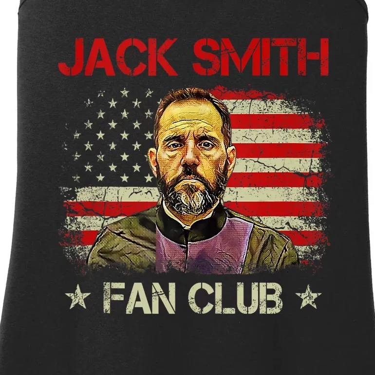 Jack Smith Fan Club Retro Usa Flag American Funny Political Gift Ladies Essential Tank