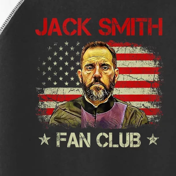 Jack Smith Fan Club Retro Usa Flag American Funny Political Gift Toddler Fine Jersey T-Shirt