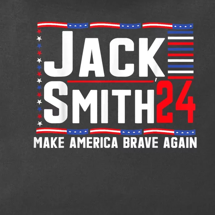 Jack Smith Fan Club Member 2024 Election Candidate Zip Tote Bag