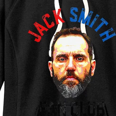 Jack Smith Fan Club Retro Usa Flag American Funny Political Women's Fleece Hoodie