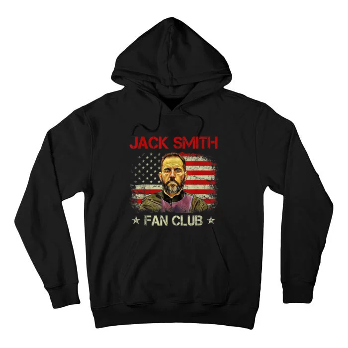 Jack Smith Fan Club Retro Usa Flag American Funny Political Tall Hoodie