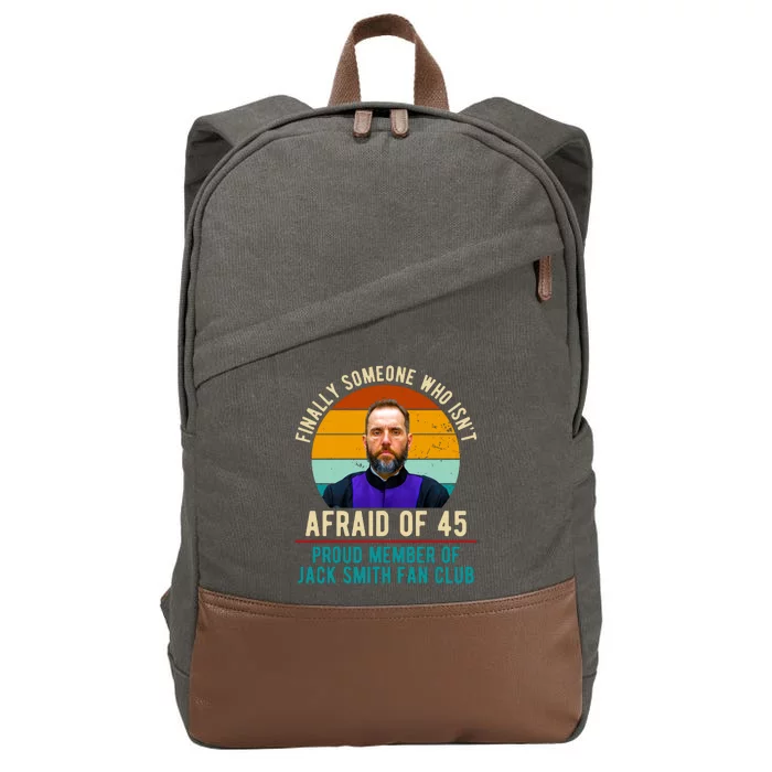 Jack Smith Fan Club Cotton Canvas Backpack