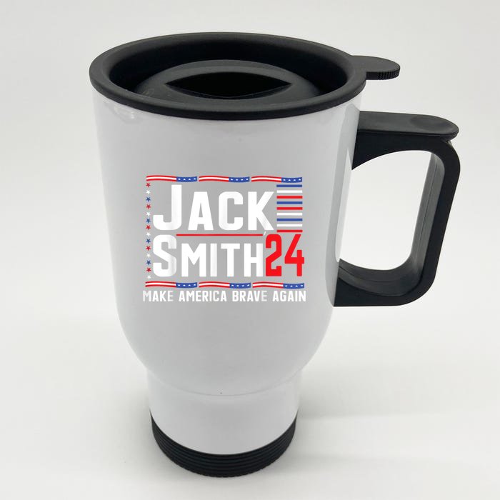 Jack Smith Fan Club Member 2024 Election Candidate Front & Back Stainless Steel Travel Mug