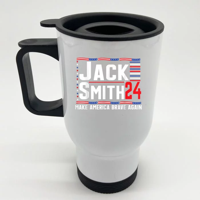 Jack Smith Fan Club Member 2024 Election Candidate Front & Back Stainless Steel Travel Mug