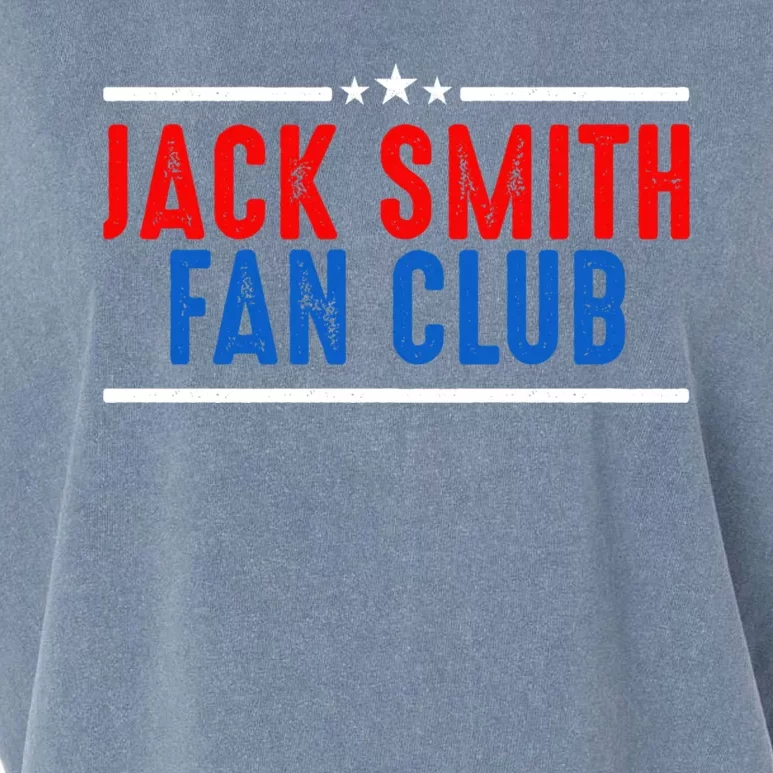 Jack Smith Fan Club Retro USA American Funny Political Garment-Dyed Women's Muscle Tee