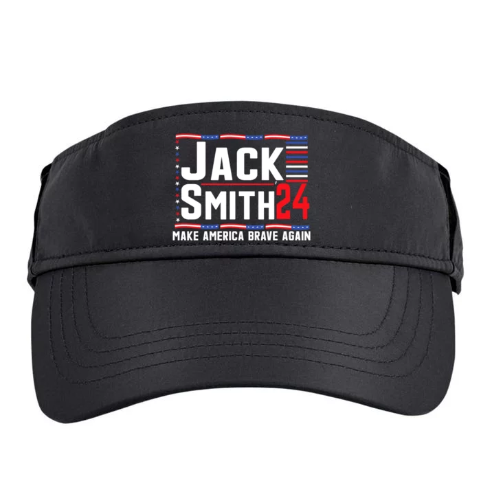 Jack Smith Fan Club Member 2024 Election Candidate Adult Drive Performance Visor