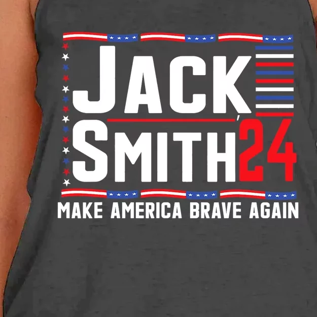 Jack Smith Fan Club Member 2024 Election Candidate Women's Knotted Racerback Tank