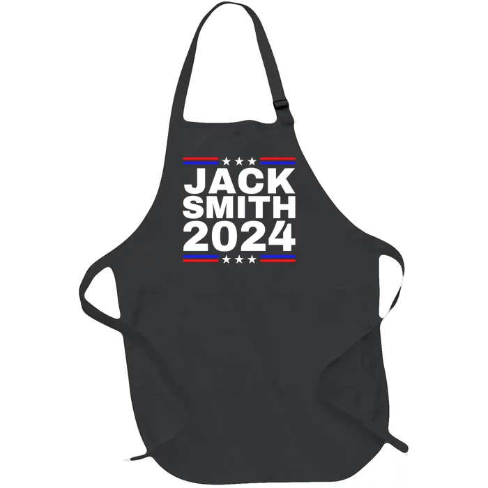 Jack Smith For President Jack Smith 2024 Full-Length Apron With Pocket