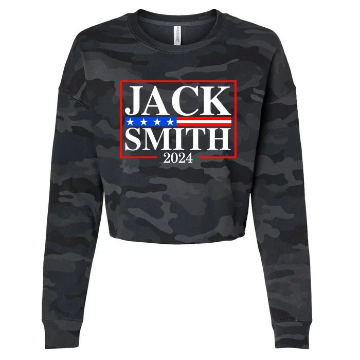 Jack Smith For President Jack Smith 2024 Cropped Pullover Crew