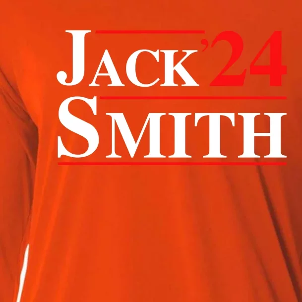 Jack Smith For President Jack Smith 2024 Cooling Performance Long Sleeve Crew