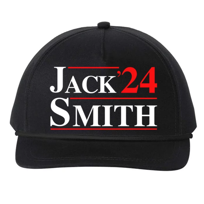 Jack Smith For President Jack Smith 2024 Snapback Five-Panel Rope Hat