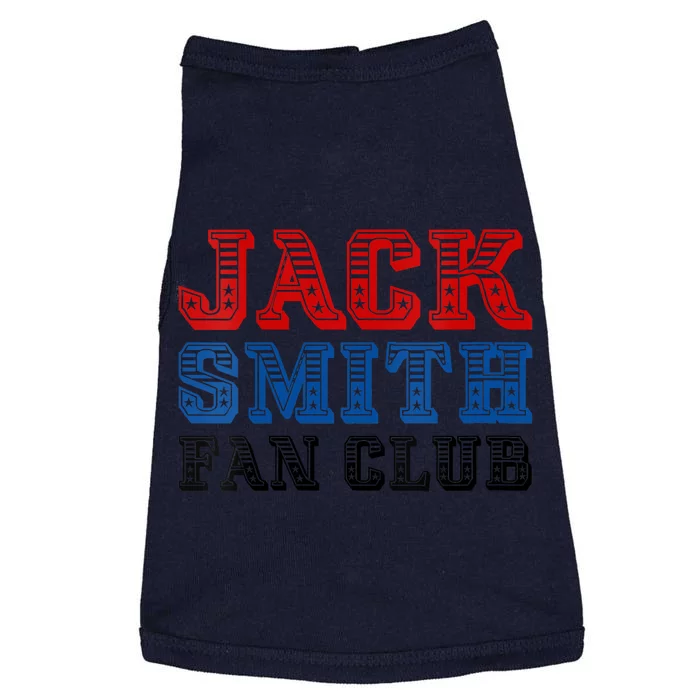 Jack Smith Fan Club Retro Usa Flag American Funny Political Doggie Tank