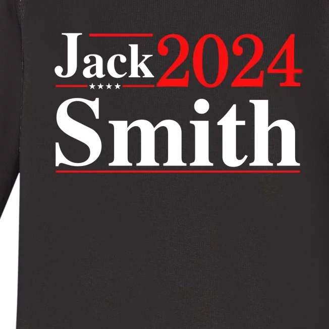 Jack Smith For President Jack Smith 2024 Baby Long Sleeve Bodysuit