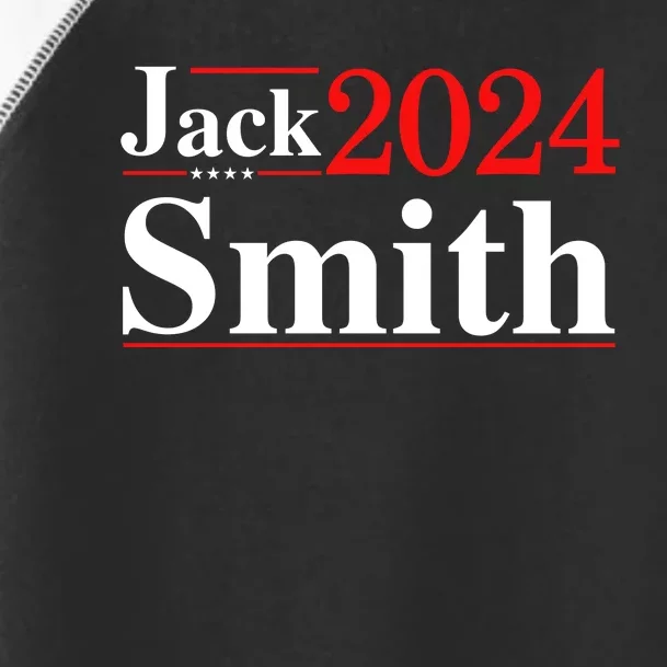 Jack Smith For President Jack Smith 2024 Toddler Fine Jersey T-Shirt