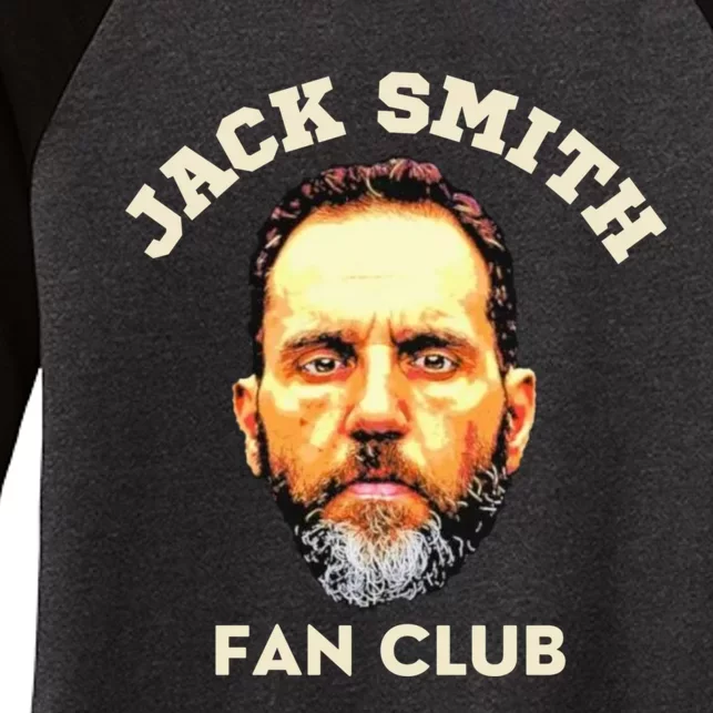 Jack Smith Fan Club Women's Tri-Blend 3/4-Sleeve Raglan Shirt