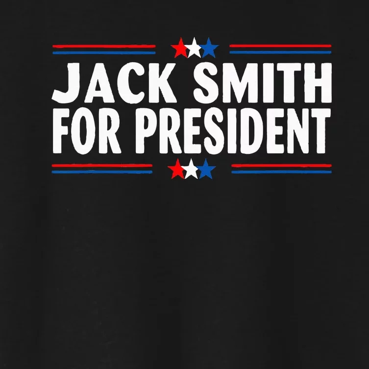 JACK SMITH FOR PRESIDENT Women's Crop Top Tee