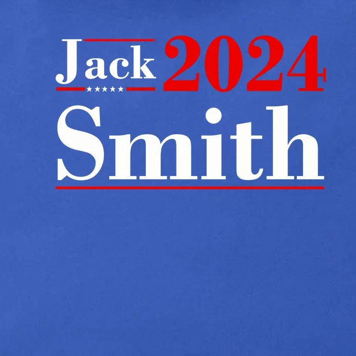 Jack Smith For President Jack Smith 2024 Karma Retro Us Flag Zip Tote Bag