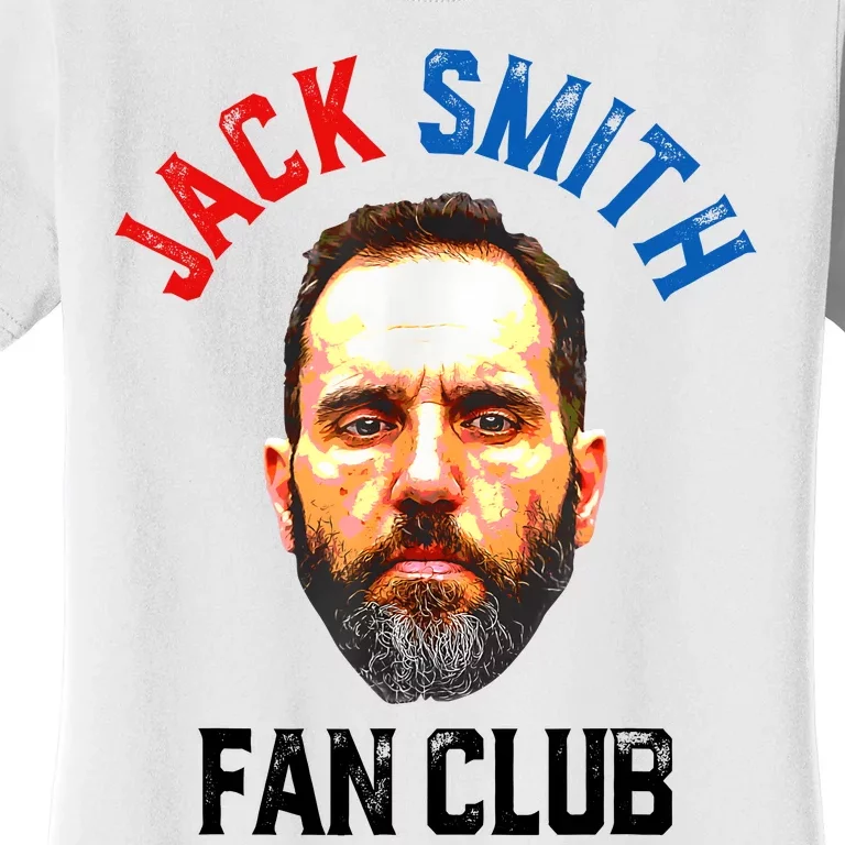 Jack Smith Fan Club Retro Usa Flag American Funny Political Women's T-Shirt