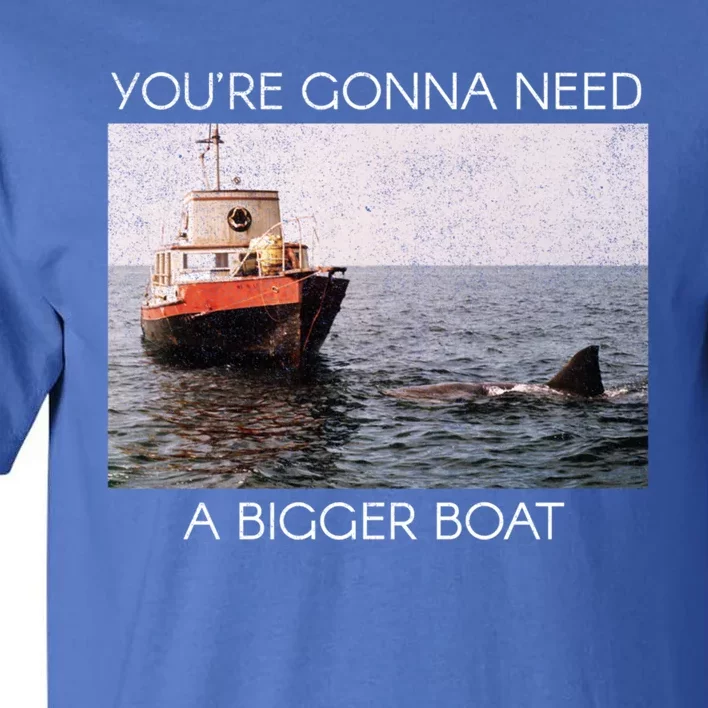 Jaws Screen Grab You're Gonna Need A Bigger Boat Gift Tall T-Shirt