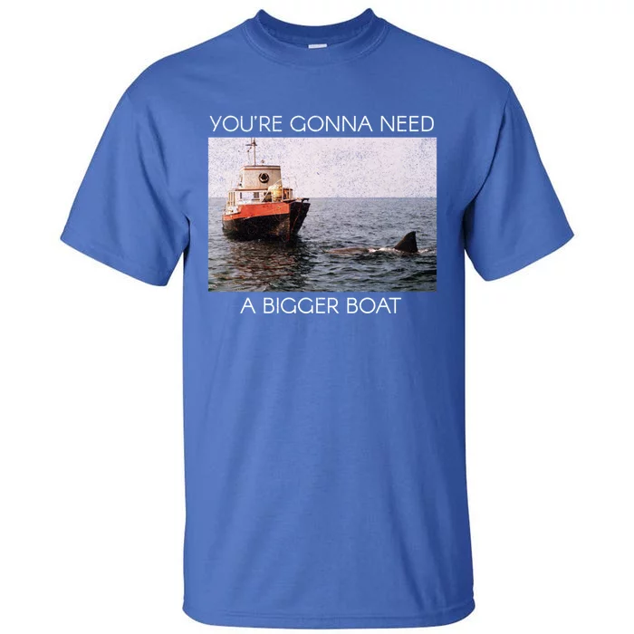 Jaws Screen Grab You're Gonna Need A Bigger Boat Gift Tall T-Shirt