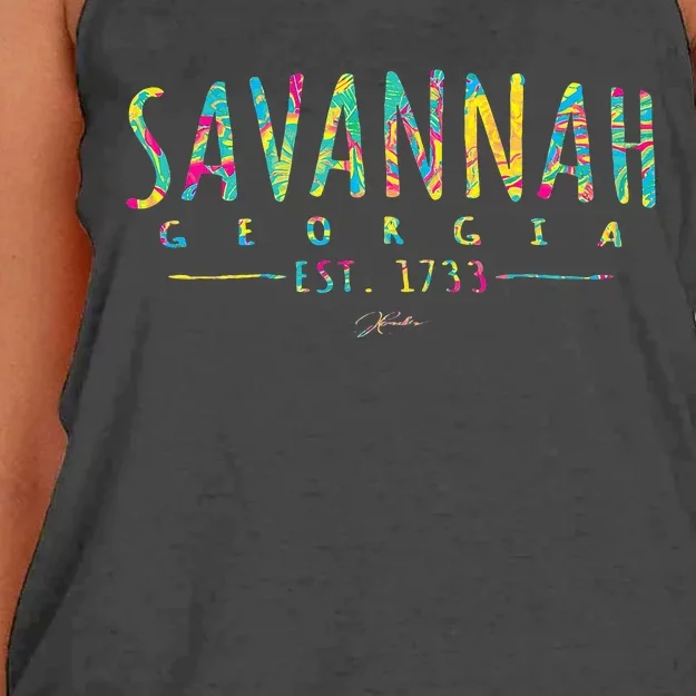 JCombs Savannah GA Women's Knotted Racerback Tank