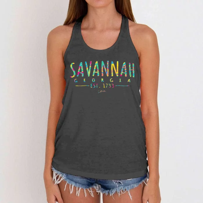 JCombs Savannah GA Women's Knotted Racerback Tank