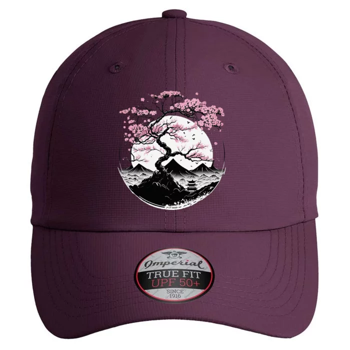 Japanese Sakura Garden Geisha Mount Fuji Cherry Blossom The Original Performance Cap