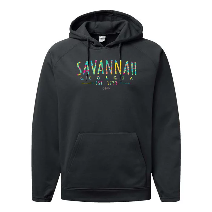 JCombs Savannah GA Performance Fleece Hoodie