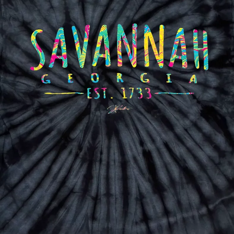 JCombs Savannah GA Tie-Dye T-Shirt