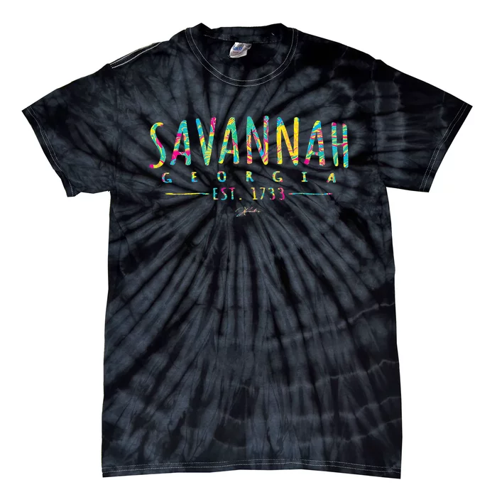 JCombs Savannah GA Tie-Dye T-Shirt