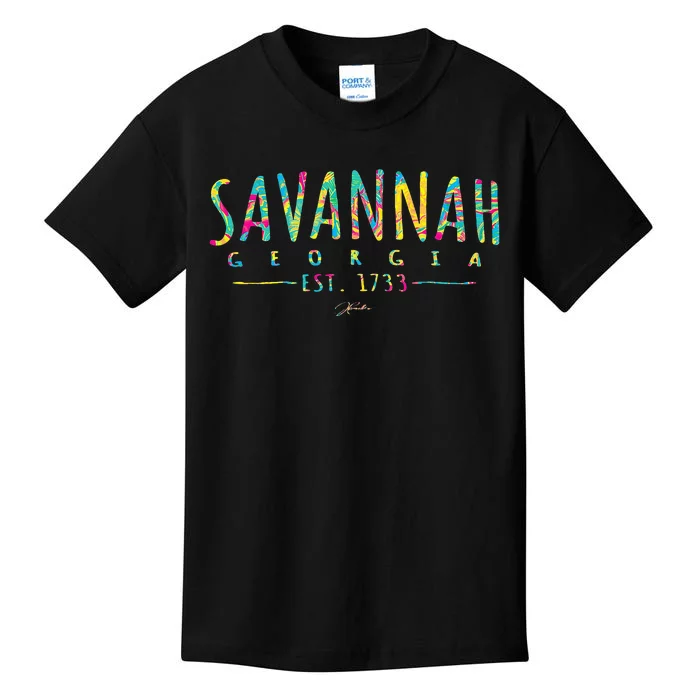 JCombs Savannah GA Kids T-Shirt