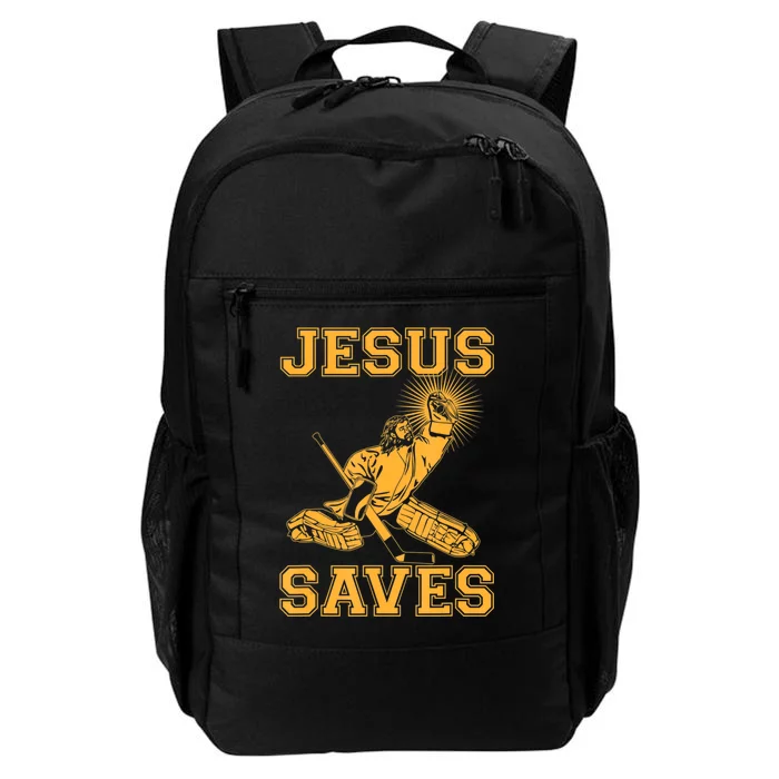 Jesus Saves Hockey Daily Commute Backpack