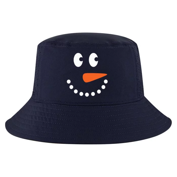 Joyful Snowman Holiday Christmas Cool Comfort Performance Bucket Hat