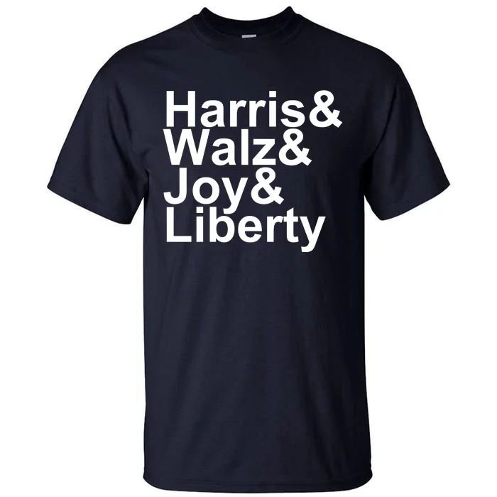 Jason Sudeikis Harris Walz Joy Liberty Tall T-Shirt