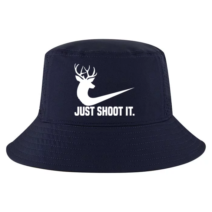 Just Shoot It Funny Deer Hunting Xmas HunterS Humor Gift Cool Comfort Performance Bucket Hat