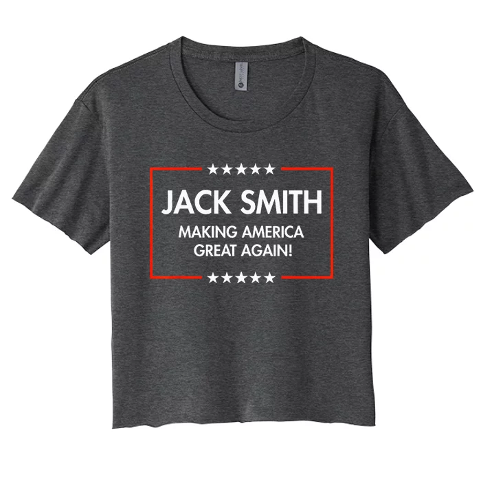 Jack Smith Is Making America Great Again Women's Crop Top Tee