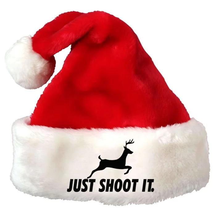 Just Shoot It Gear Venison Meat Premium Christmas Santa Hat