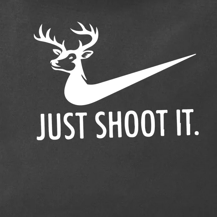 Just Shoot It Deer Hunting Zip Tote Bag