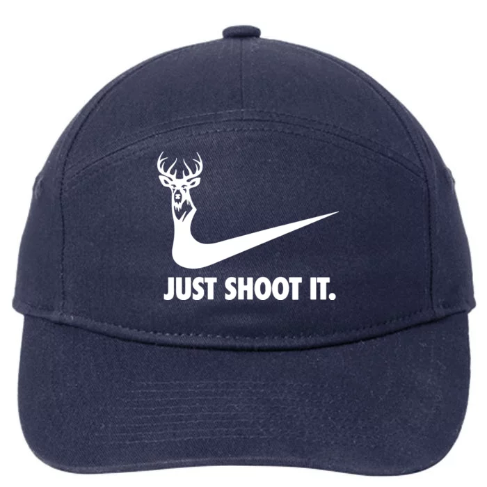 Just Shoot It. Hunting Season 7-Panel Snapback Hat