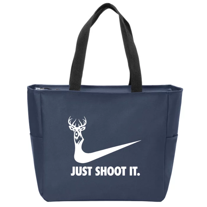 Just Shoot It. Hunting Season Zip Tote Bag